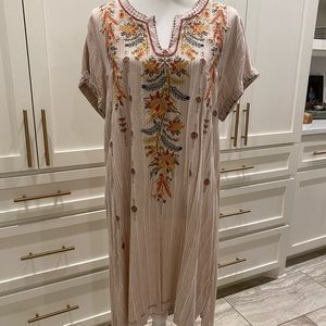 Johnny Was dress! Size large!